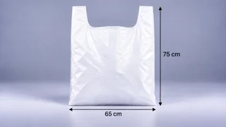 نایلکس دسته رکابی 75 * 65 (خام)